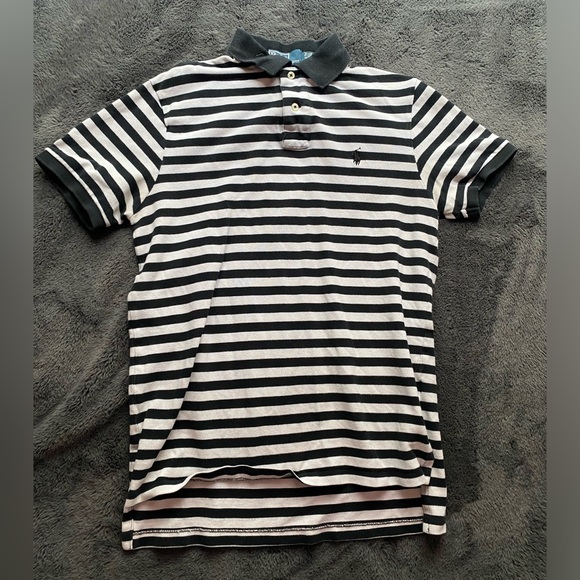 Stripped “Polo” collared shirt - Picture 1 of 2
